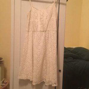 Cream lace sundress